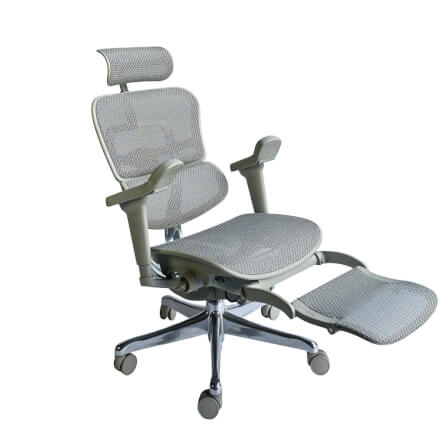 เก้าอี้เพื่อสุขภาพ DF PROCHAIR รุ่น Ergo Elite Ultra Plus สีเทา_11
